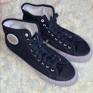 EUC Navy PF Flyers Center Hi-tops